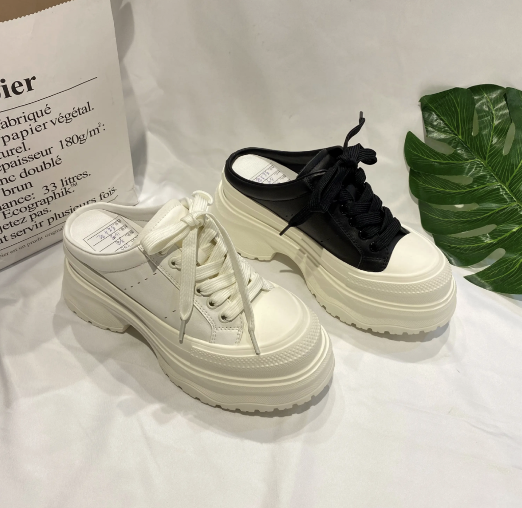 Chunky Platform Sneaker Mules